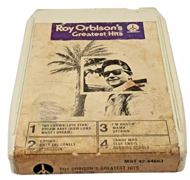 ROY ORBISON | GREATEST HITS | B- | 8-track cassette cartridge