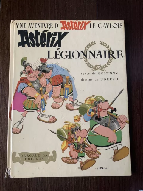 Astérix Légionnaire En Eo Goscinny Uderzo Dargaud 1967 Bon État +