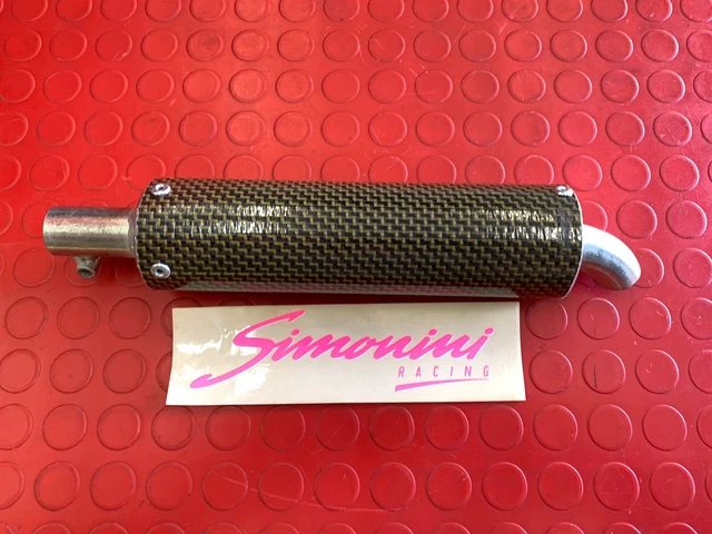 Silenziatore Moto Simonini Kevlar - Carbonio