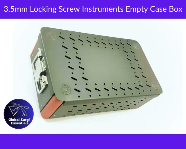 Orthopedic Empty Case Box for 3.5 mm Cortical Screw Surgical