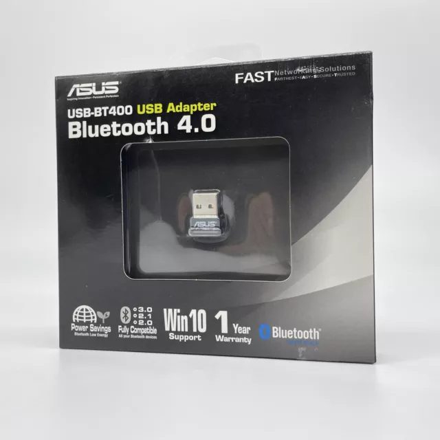 ASUS USB-BT400 Nano Bluetooth-Stick (Bluetooth 4.0, Windows 10/8/7/XP (32/64 Bit