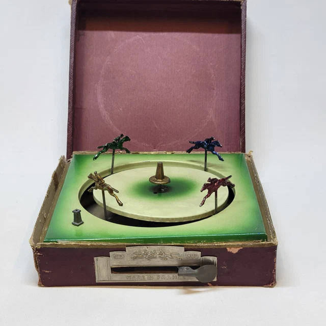 Ancien Jeu Du Cheval Blanc – JLR Vers 1915 – Boîte à Restaurer – Carton Et Fil De Fer