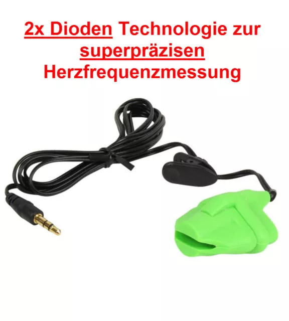 Puls FINGERCLIP zur Herzfrequenzmessung für TUNTURI, Alternative Puls Ohrclip