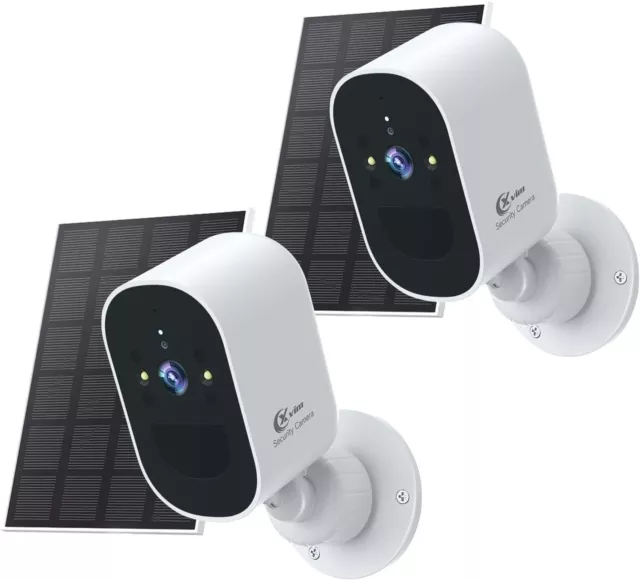 XVIM 4MP Wireless Security Camera WiFi Solar Camera /Surveillance Battery Camera