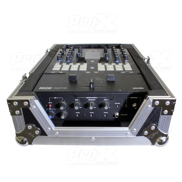 ProX XSRANE72 Flight Case for Rane  SeventyTwo 72 and Rane Seventy  DJ Mixer