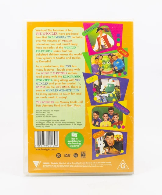 THE WIGGLES WIGGLY TV DVD Region 4 Rare Hard To Find Original Cast £24. ...