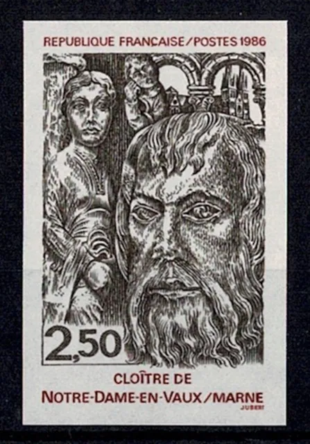 Frankreich Stamp Briefmarke Yvert 2404 " Notre Dame Vaux 2,50F Nicht Lace " Neu