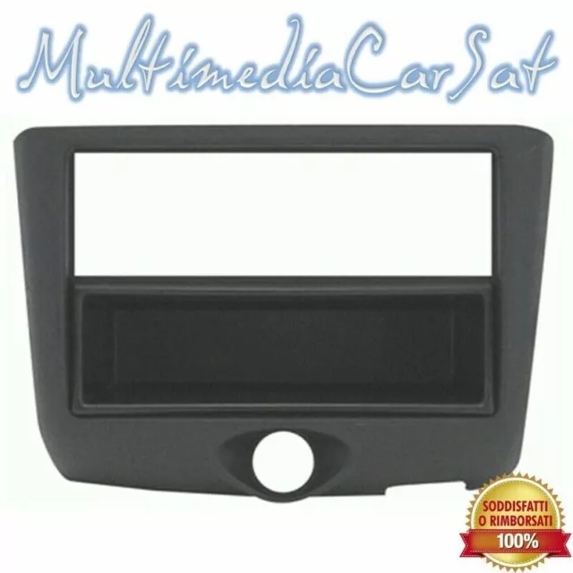 Mascherina Autoradio 2 ISO ISO 2 Din Nero TOYOTA YARIS 1999-2003 - 3396