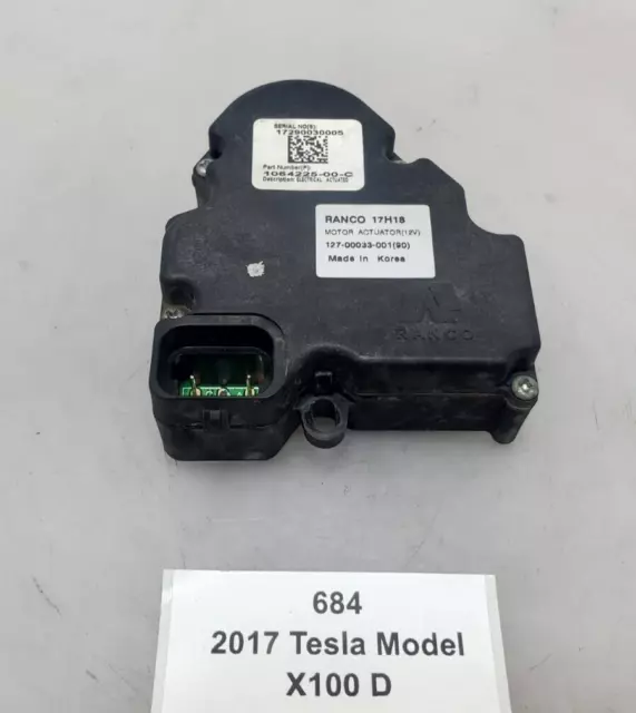 ✅ 2016-2020 OEM Tesla Model X Coolant Pump Water Electric Heater Valve Actuator