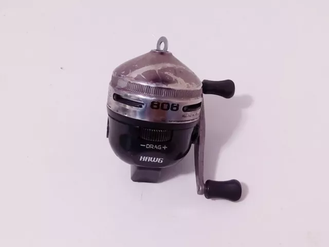 ZEBCO 808 HAWG Metal Foot Heavy Duty Drive Train Casting Reel