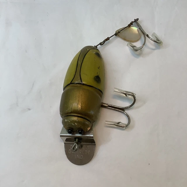 Creek Chub 3852 Beetle ホワイト c 1940 【公式通販】