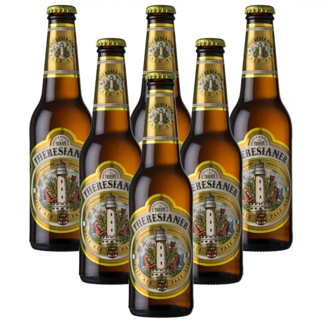 bière italienne Pale  Ale 33 cl. Theresianer 6 bouteilles 33 cl.