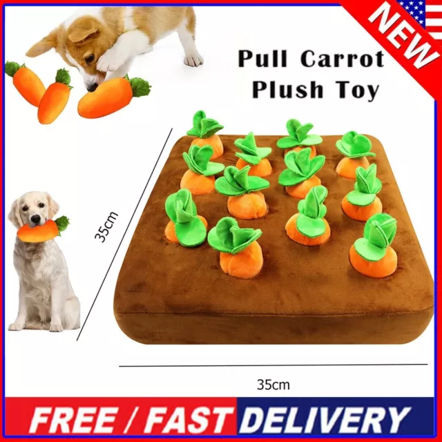 samtotopets Green Onion Dog Toys,Plush Dog Toys, Dog Snuffle Toys