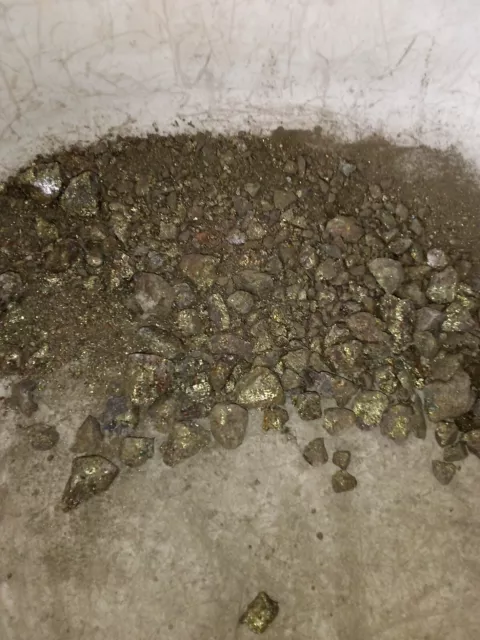 200 pounds gold paydirt limited supply guaranteed worth its weight in gold and m