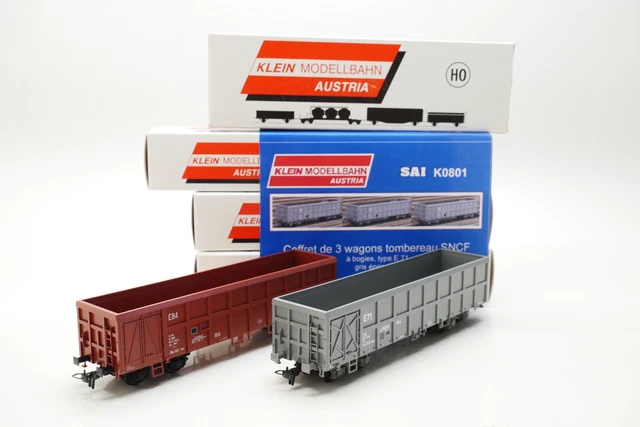 SNCF REE MODELES Set De 4 Wagons Tombereau Tp *Ho*Dc N° Wb790 EUR 93,98 - FR