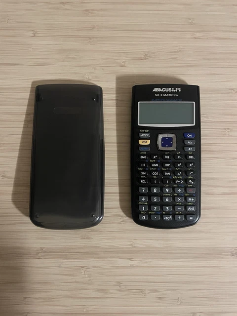 ABACUS SX-II MATRIXN Scientific Calculator $35.95 - PicClick AU