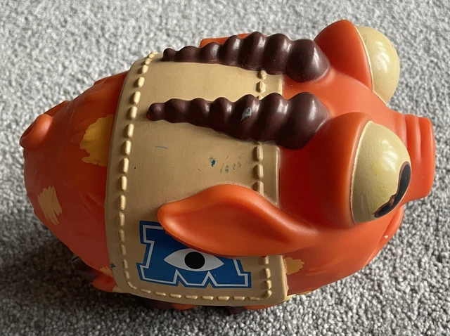 DISNEY PIXAR MONSTERS Inc University Archie The Scare Pig Squeaky Toy £ ...