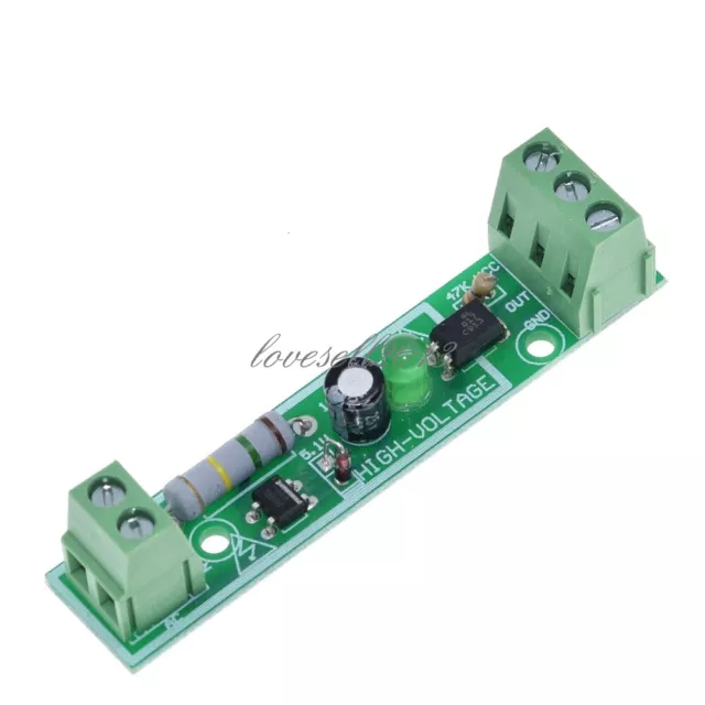 1 Channel AC 220V Optocoupler Isolation Module Detect Board Adaptive For PLC NEW