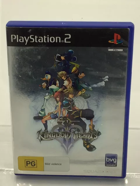Kingdom Hearts 2 - Two II - Disney - PS2 Sony PlayStation 2 -  Game - E