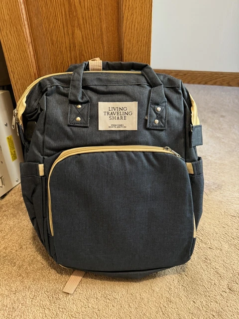 Living Traveling Share Baby Diaper Bag Multi-Function Travel Waterproof Backpack