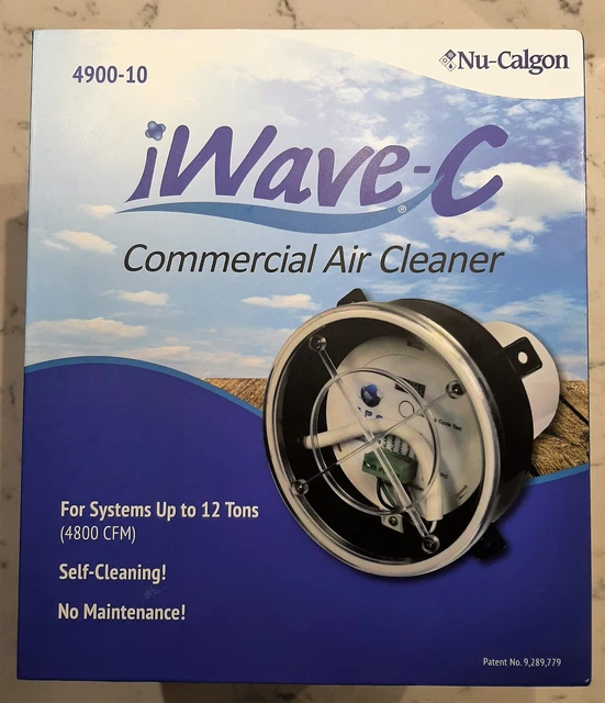 UPGRADED Nu-Calgon iWave-C 4900-10 Commercial Air Cleaner, Ionizer & Purifier UPGRADED Nu-Calgon iWave-C 4900-10 Commercial Air Cleaner, Ionizer & Purifier