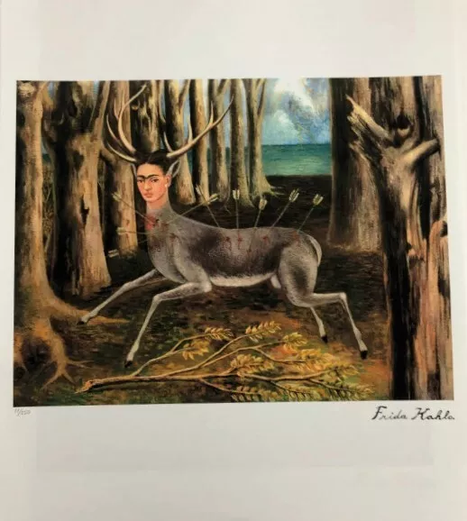Frida Kahlo - Signed & Numbered Lithograph (Edition of 250)