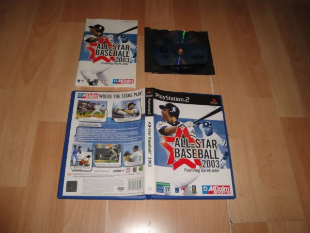 All-Star Baseball 2003 Beisbol De Acclaim Para La Sony Ps2 En Buen Estado