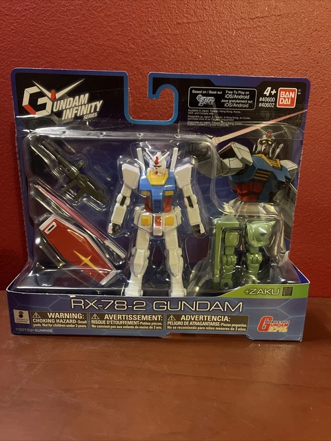 Bandai Gundam - Mobile Change Haro - RX-78-2 Gundam 3.5" Action Figure (Confezione Da 6) - Trasformabile - 4