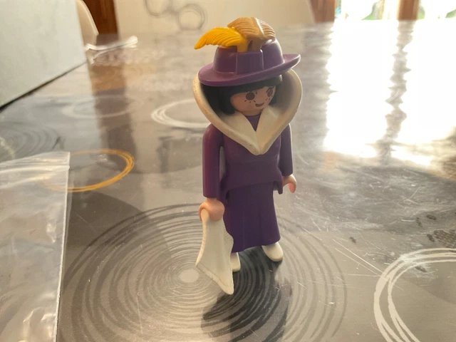 Figurine Playmobil Personnage Femme 1900 Custom N7 - Occasion - Collection Miniature