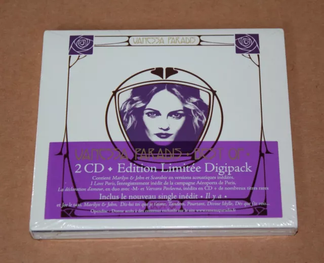 VANESSA PARADIS - 2 CDs BEST OF - DIGIPACK DELUXE NEUF