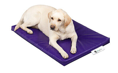 Dog Bed Cage Crate Matt Chew Resistant Waterproof Tough & Durable Purple 5cm 2"