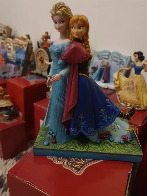 Sisters Forever Disney Traditions Elsa And Anna By Jim Shore Frozen With Box