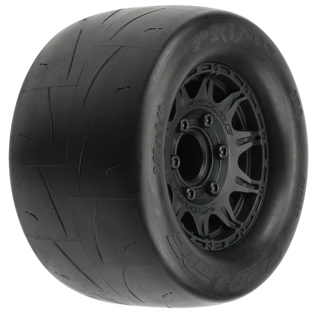 Pro-line Racing Prime 2.8 MTD Raid Black 6x30 Front Rear PRO1011610 ProLine 12mm