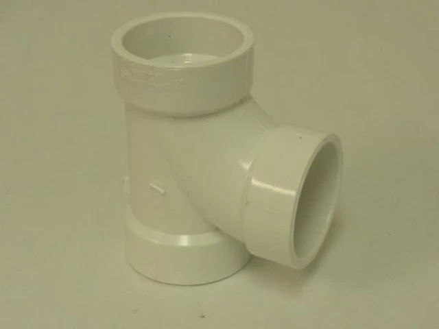 198804 New-No Box; Nibco PVC I D2665 4811 Tee Pipe Fitting 1-1/2" NPS