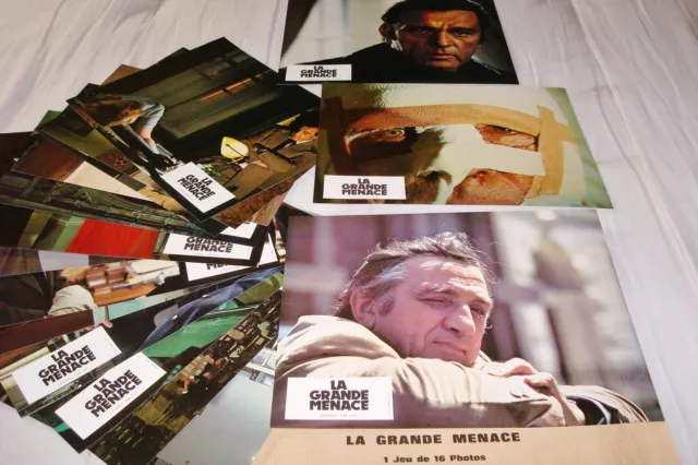 LA GRANDE MENACE ! l ventura jeu 16 photos cinema lobby cards fantastique 1978