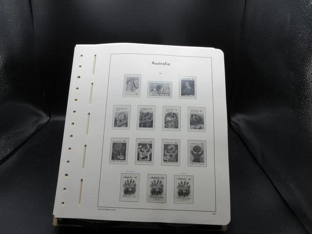 Australia Lighthouse 1990-2003 leere Seiten 99p Start, alle abgebildet