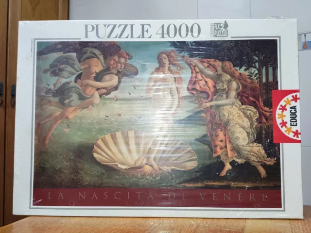 EDUCA Puzzle 4000 La Nascita di Venere Botticelli El Nacimiento de Venus 10100