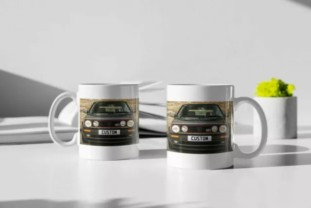 Volkswagen GTI Coffee Mug Cup Zubehör Gift VW Golf MK1 MK2 MK3 MK4