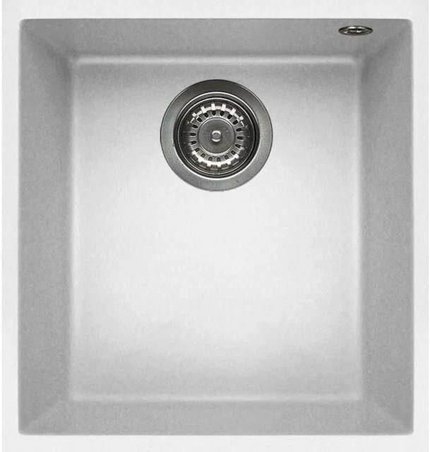 Elleci Quadra 100 G68 Aufsatzwanne Rechteckig Granitek