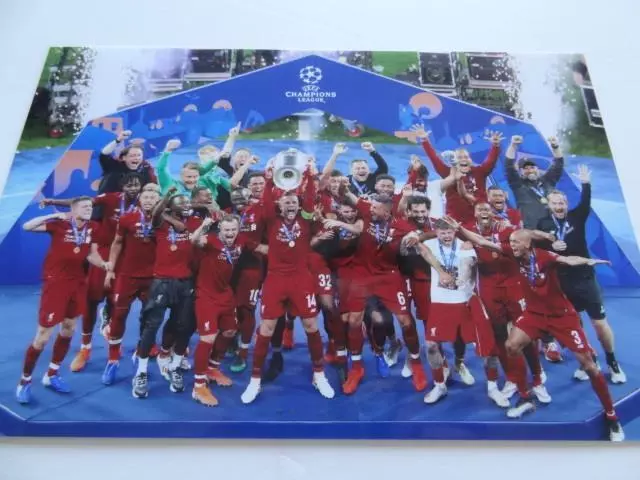 Liverpool Fc 2019 European Cup Champions League Madrid Final Winners Photograph