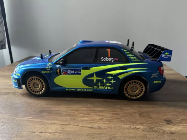 TAMIYA Subaru Impreza Mexico 2004 TT01E  ESC, Receiver Spektrum, Servo