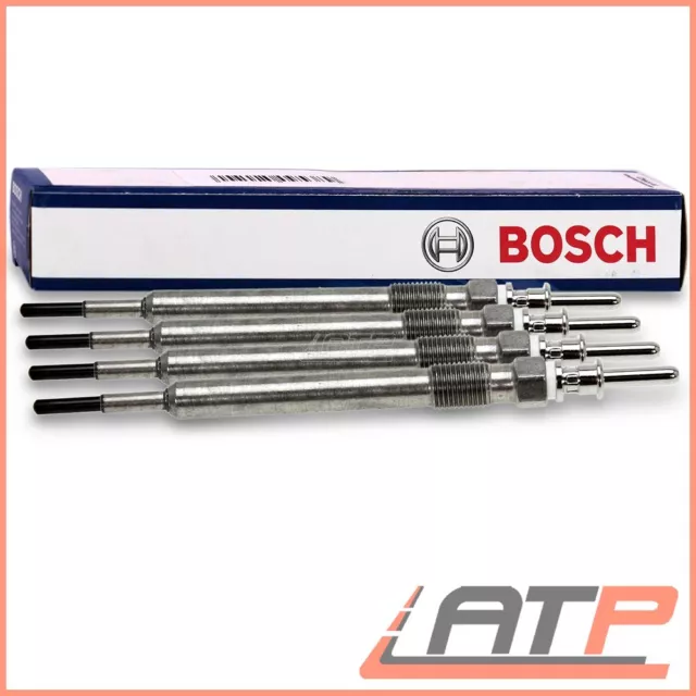 4x BOSCH GLOW PLUG DURASPEED FOR BMW 1 SERIES E81 E87 116-123 F20 F21 116-125