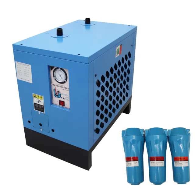 35 CFM 7.5C Refrigerating Dryer Air Compressor Refrigerated Freeze Dryer 220V