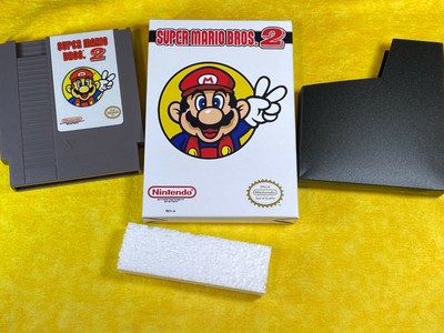 SUPER MARIO BROS 2 The Lost Levels Nintendo NES With BOX Famicom NTSC ...