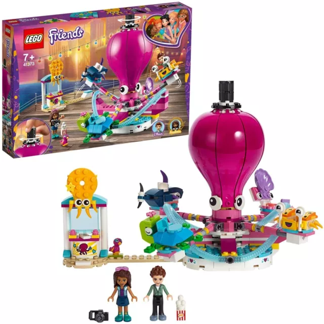 LEGO Friends Le Carrusel de La Pulpo 41373 / Fiesta Niña Chica Juego Juguete