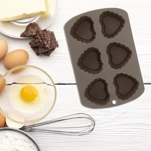 Kuchenform in Herzform Formen Für Pralinen Dessert-Tablett