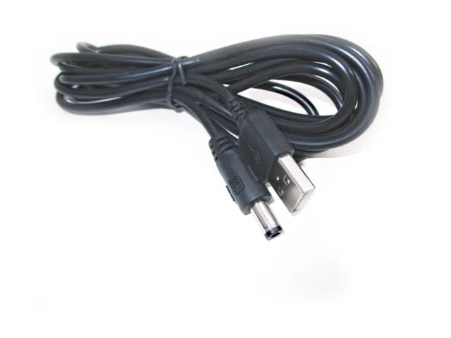 2 m USB schwarz Ladegerät Netzkabel Adapter für View Quest VQ Retro 1 DAB Radio