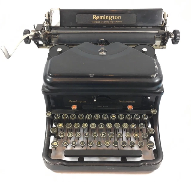 Machine à écrire Vintage New America N°5 De 1909 - Rare Modèle Chicago - Pièce De Collection