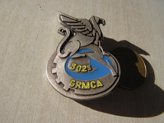 INSIGNE MATERIEL 302 grmca (classeur 24) EUR 3,00 - PicClick FR