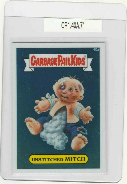 Garbage Pail Kids Unstitched Mitch 40a GPK Topps 2013 Chrome Series 1
